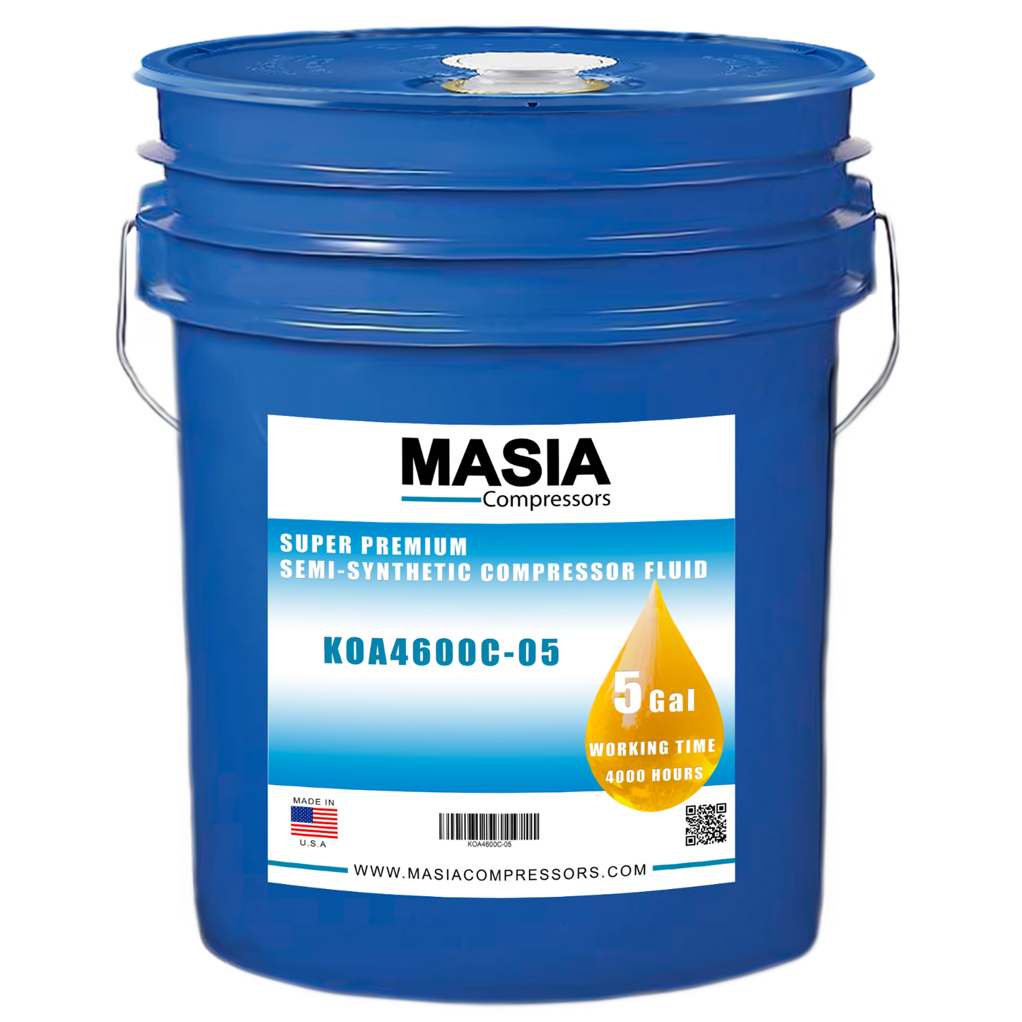 Lubricante neumático Screwguard Rotair Chicago 6215714100 - ISO 46 - 4000 horas
