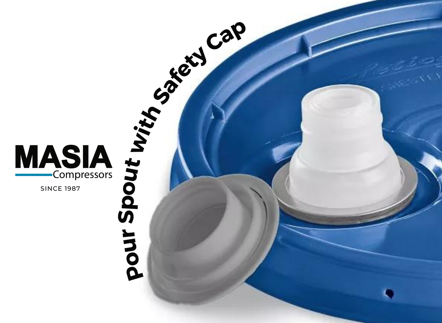 Paroil M Extreme Lubricant for Compressor Compatible with Atlas Copco - 5 gal