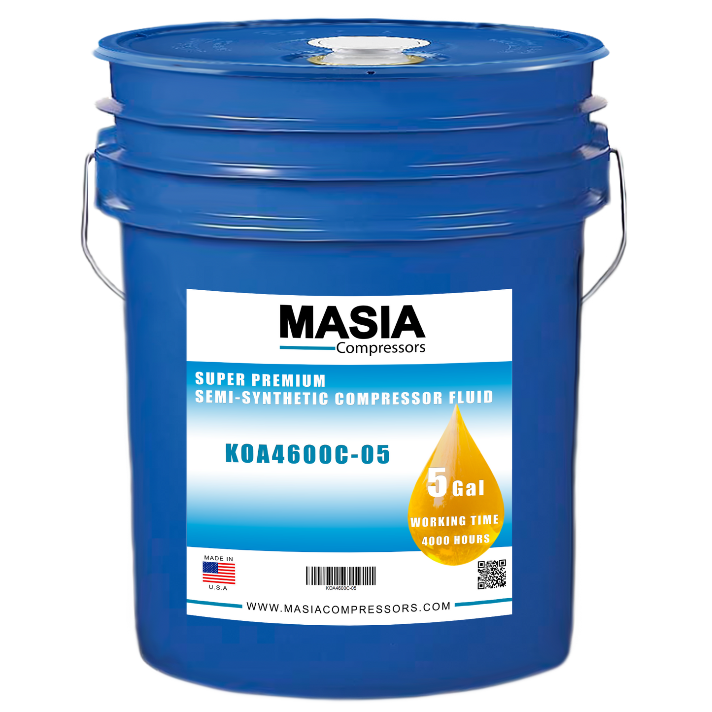 28G37 Lubricant for Compressor Compatible with Gardner Denver - 5 gal