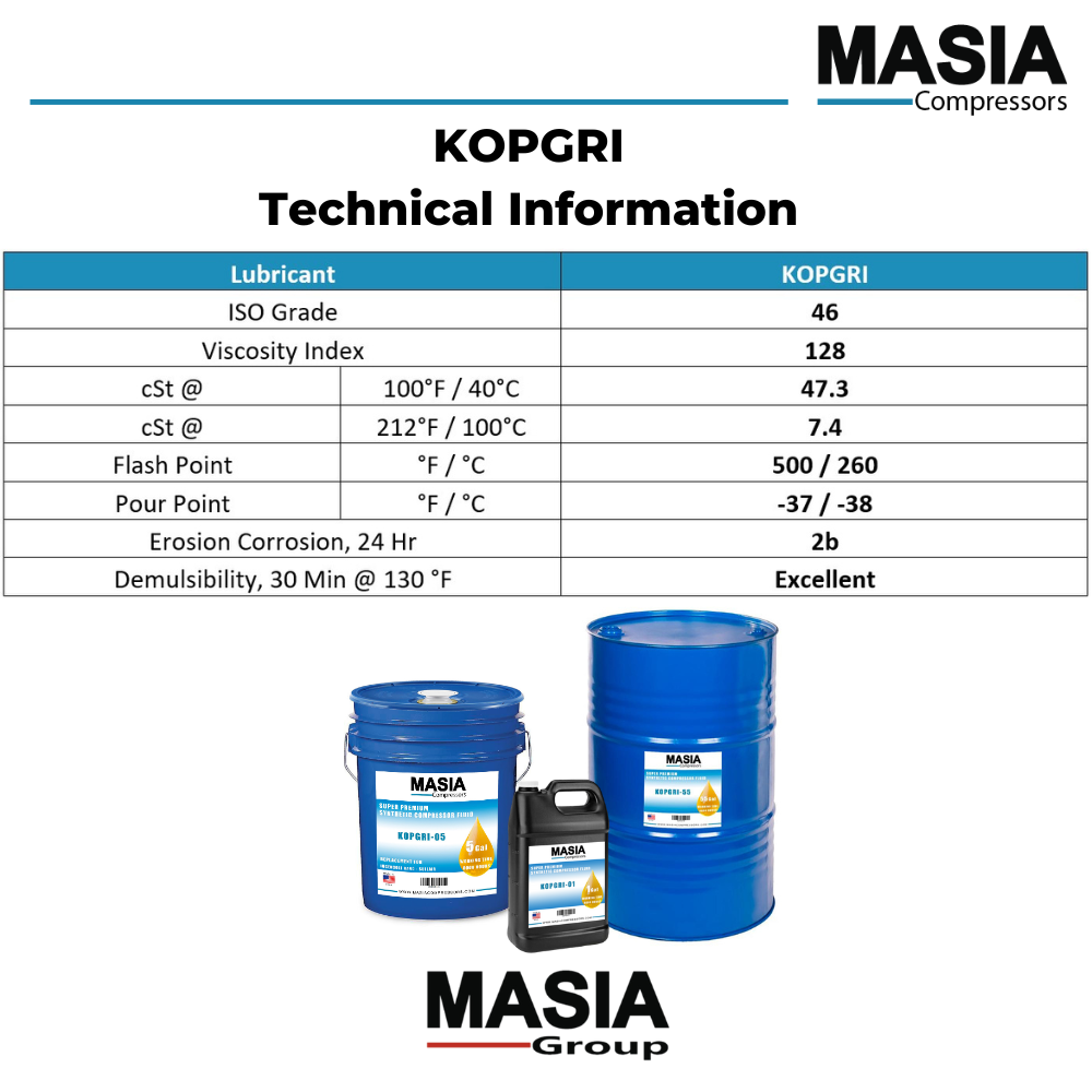 38329611 Lubricant for Compressor Compatible with Ingersoll Rand - 4 gal