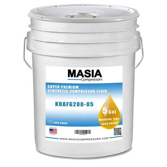 23973977 Lubricante refrigerante Ultra FG de grado alimenticio, 8000 horas, cubeta de 5 galones