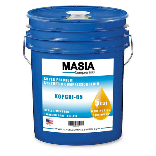 KOPGRI-05 Masia Compressors Synthetic Lubricant, Premium PAG Base, 5 Gallon Pail