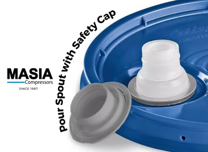 Lubricante Kaeser Sigma S-460, cubeta de 5 galones, 8000 horas, base PAO (9.55409.1, S-460-05)