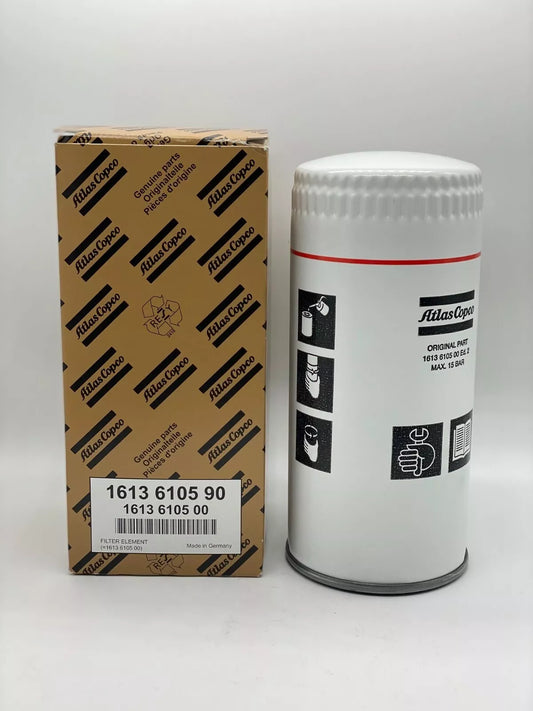 Filtro de aceite original Atlas Copco XSTORE 1613-6105-00 (1613-6105-90)